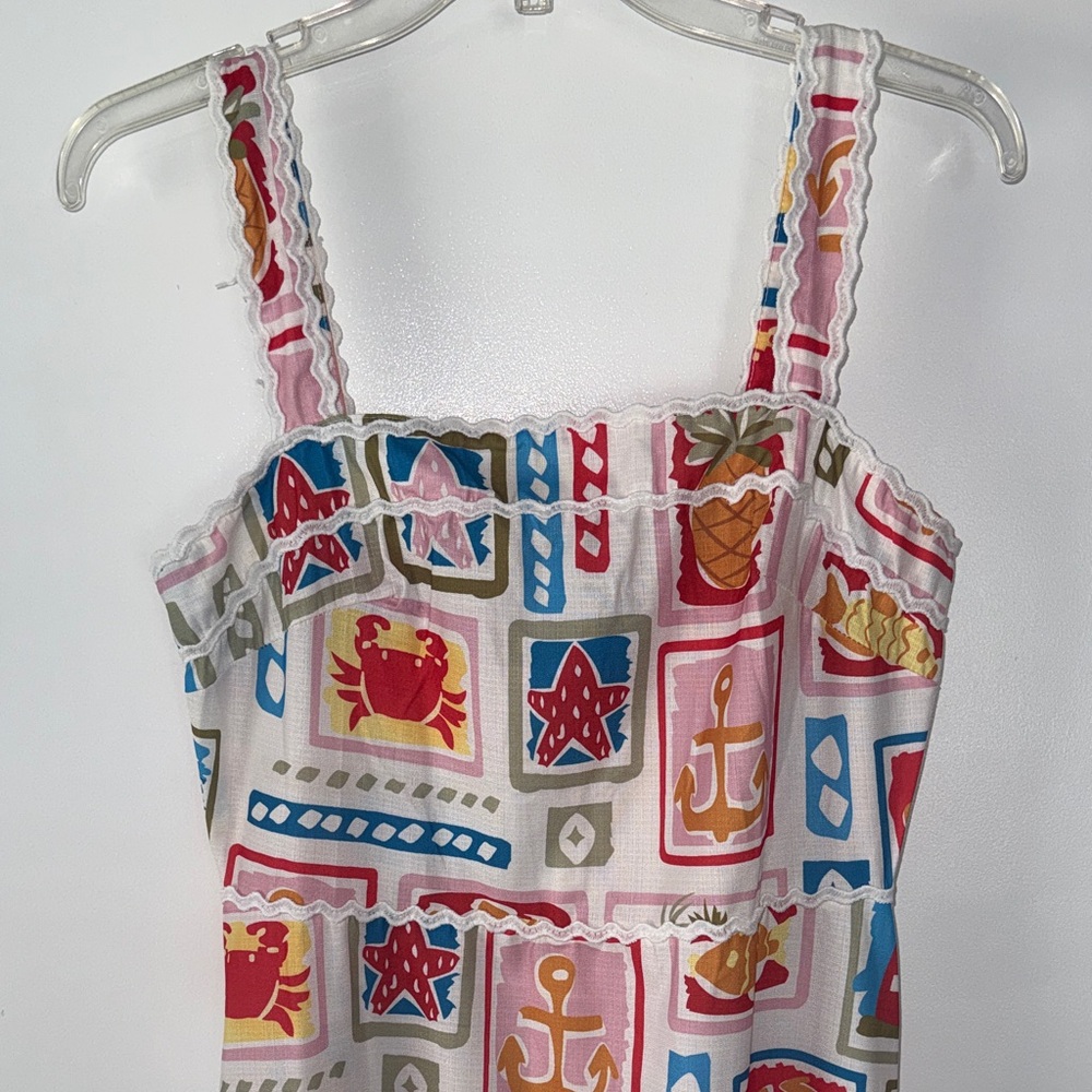 Colorful Patterned Maxi Dress - Picture 2 of 3